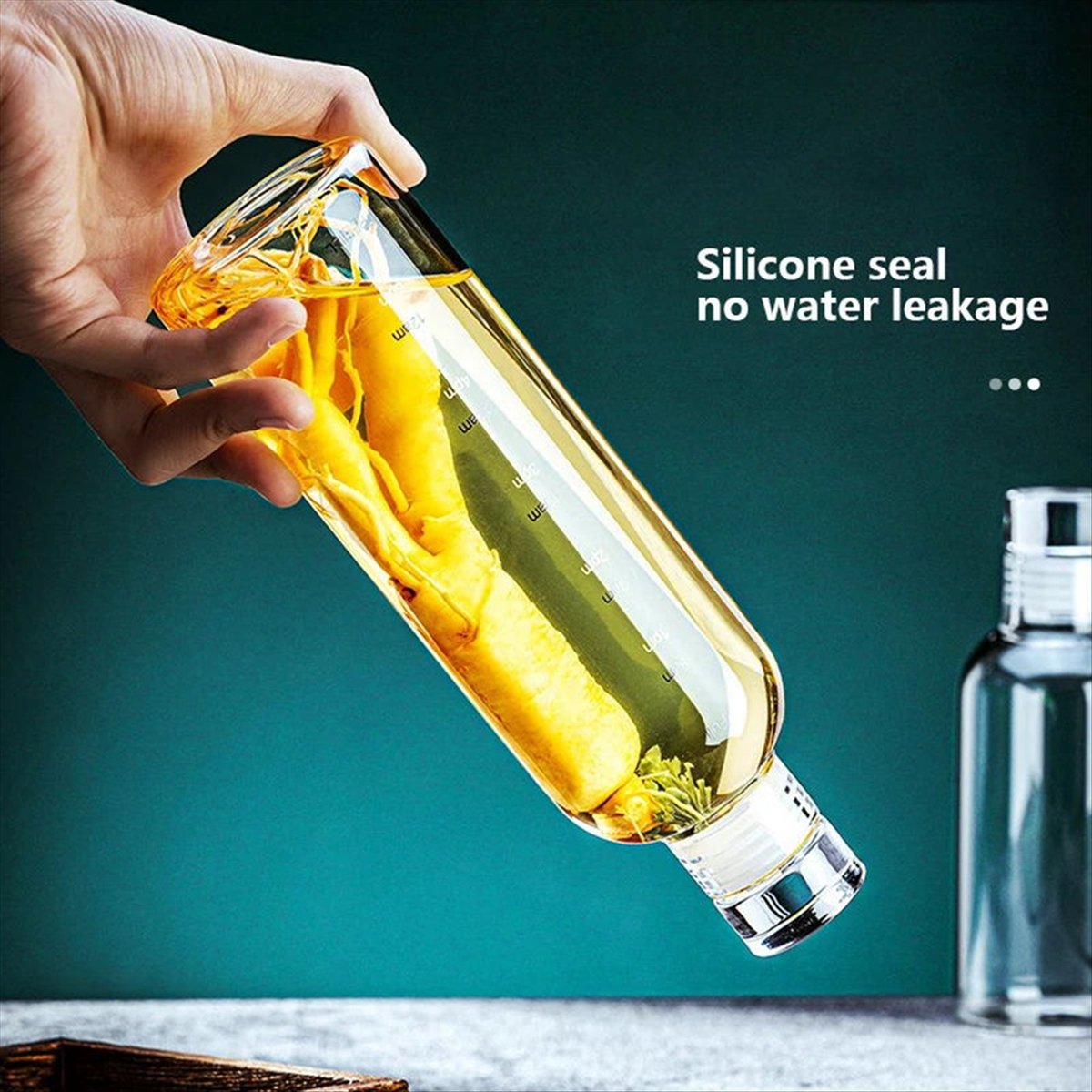Okay 1000ml garrafa de água es - Outdoor Sport Glass Water Bottle avaliação e preço