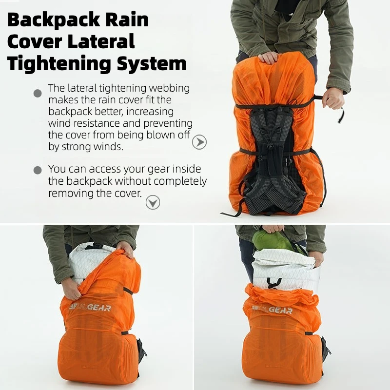 Capa de Chuva para Mochila 3F  - Outdoor Sport Climbing Gear avaliação e preço