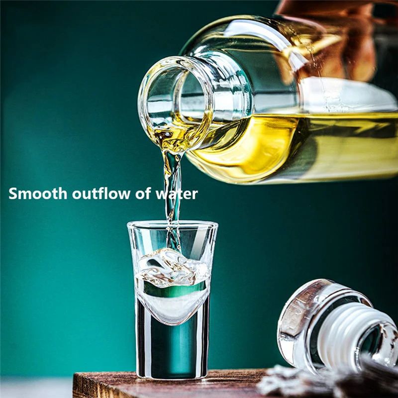 Garrafa de água esportiva em v - Outdoor Sport Glass Water Bottle avaliação e preço