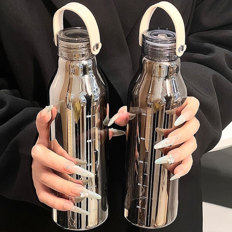 Garrafa de água de vidro espes - Outdoor Sport Glass Water Bottle avaliação e preço